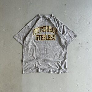 Vintage 2000s Pittsburgh Steelers Spellout NFL T-Shirt